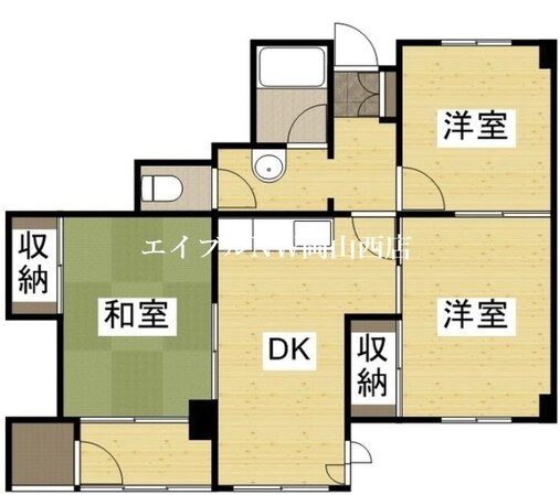 ラフィネヴィラ豊成の物件間取画像